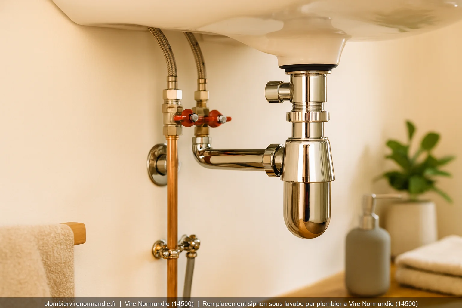 Remplacement Siphon Virenormandie 14500 - Plombier Vire Normandie (14500) | plombiervirenormandie.fr