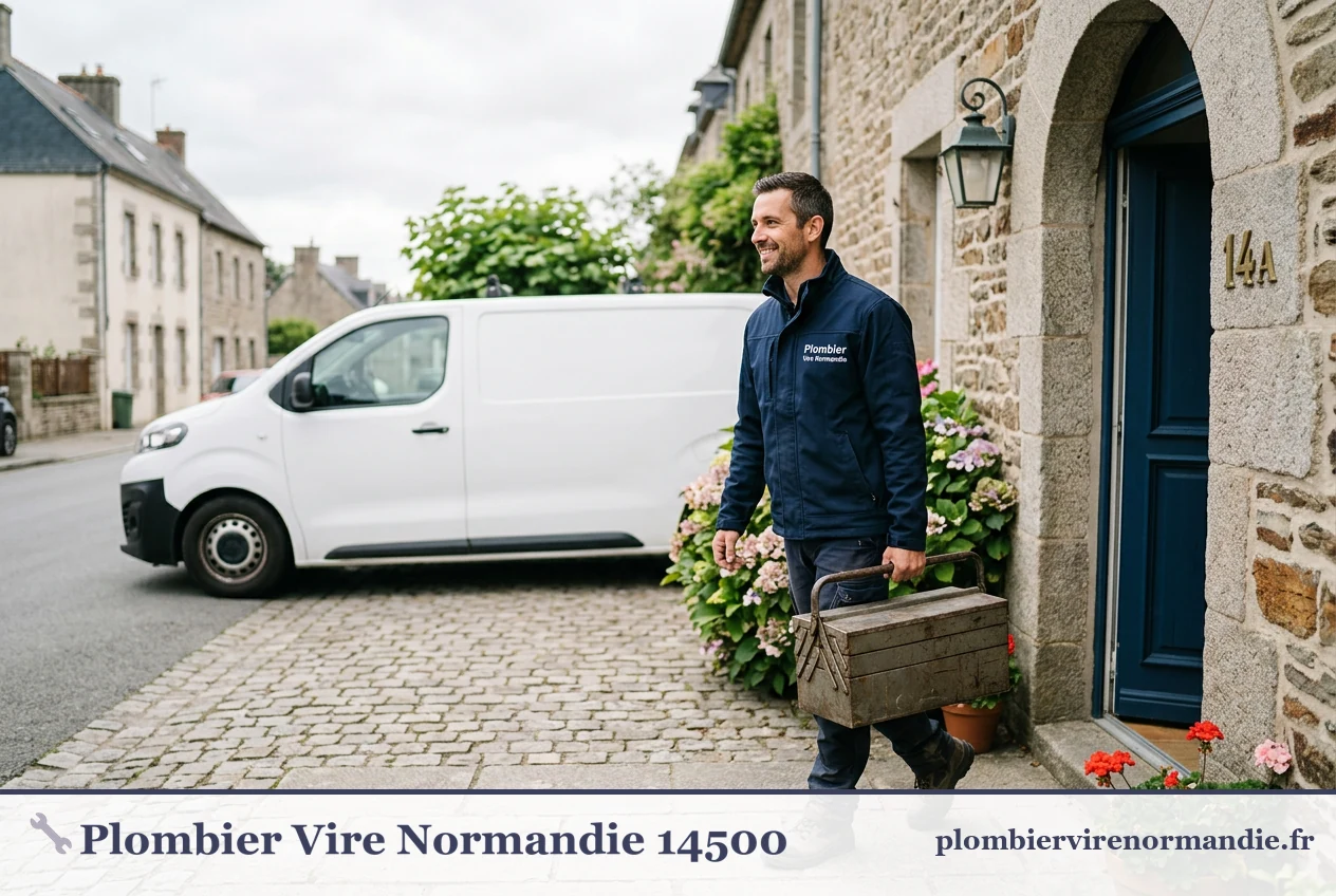 Plombier local intervenant à Vire Normandie
