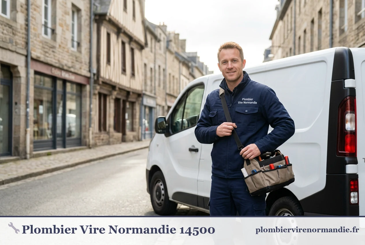 Plombier local intervenant à Vire Normandie