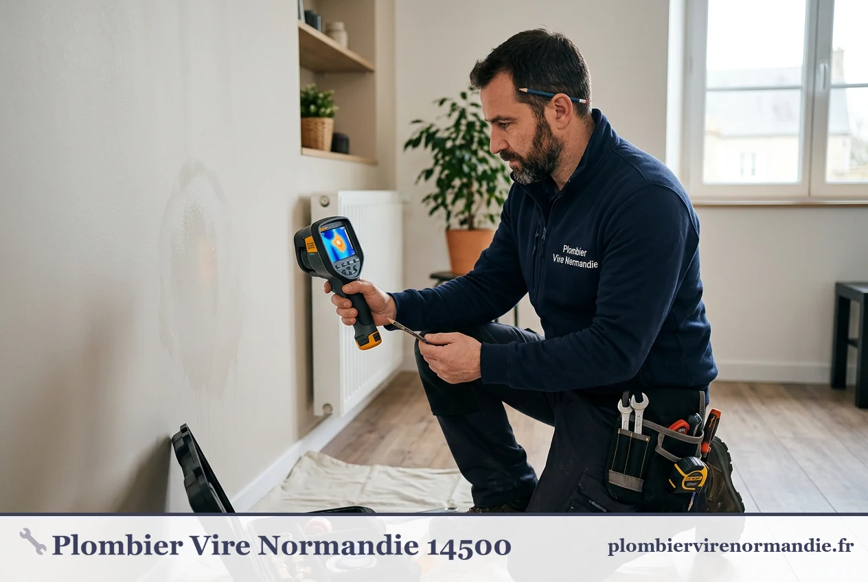 Plombier local à Vire Normandie en action