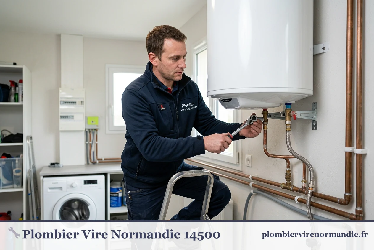 Installation de chauffe-eau à Vire Normandie