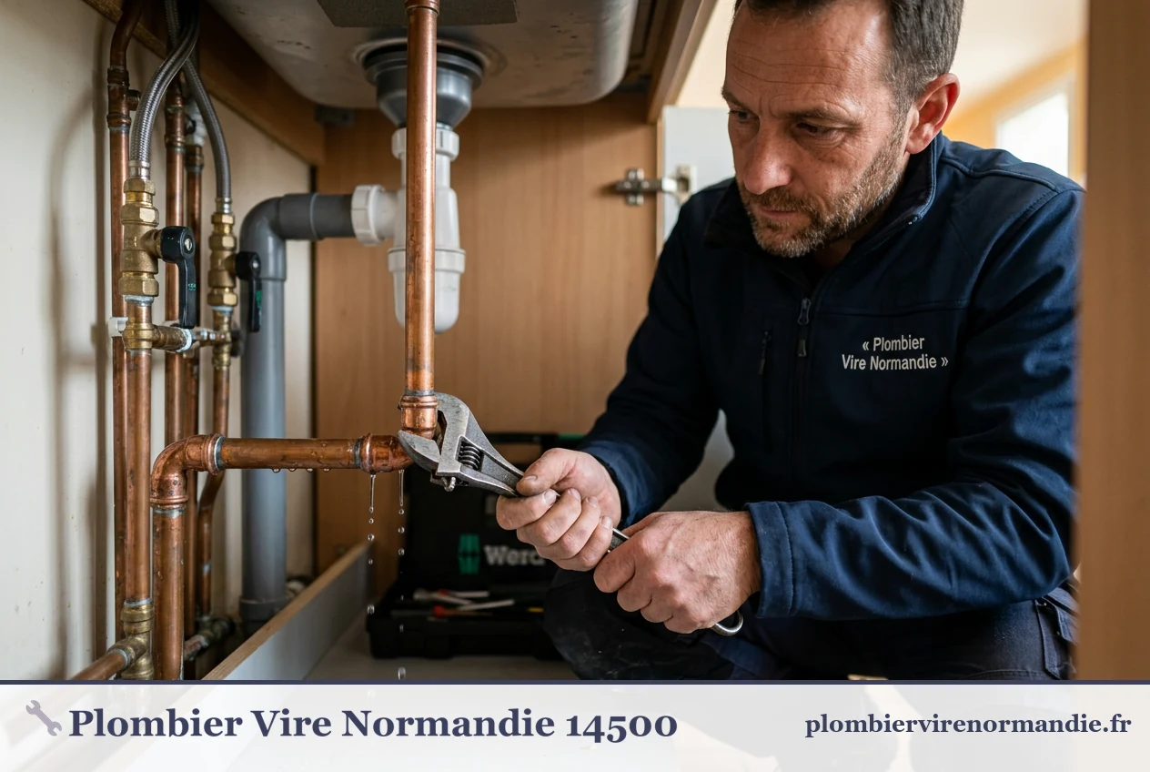 Réparation de fuite à Vire Normandie